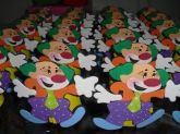 Enfeite de mesa de Palhaço